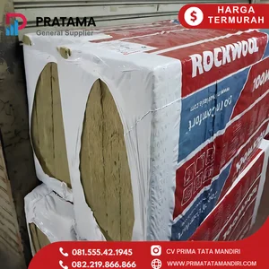 Rockwool D100 Kg Lembaran Tebal 5Cm Busa Peredam Suara Rockwool Surabaya