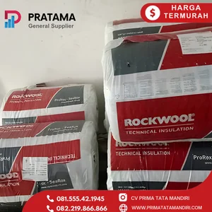 Rockwool Peredam Suara Kepadatan D60Kg 5cm 120cm x 60cm Busa Peredam Suara Surabaya