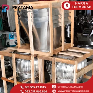  Turbin Ventilator 24" inch WIMAX Turbin Ventilator Ventilasi Atap Bangunan Rumah Surabaya