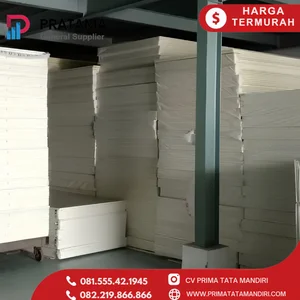 PIR Panel PU TDI Duct 1200x4000x20 mm density 50kg m3 SURABAYA