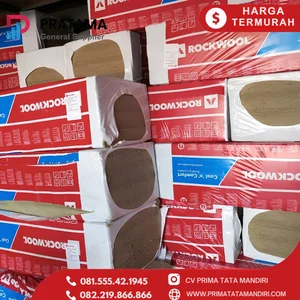 Rockwool Premium Density 100kg m³ Busa Peredam Suara Untuk Studio & Insulasi Panas Atap Surabaya