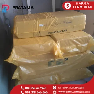 Rockwool Peredam Suara Sidoarjo Acoustic D8025 Lembaran 1 2m x 60cm Ketebalan 25mm