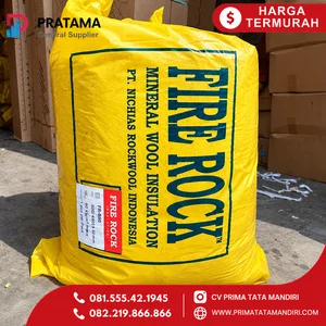  Distributo r Rockwool Surabaya Rockwool blanket 50mm density 80 Rockwool rollan Material Insulasi proyek