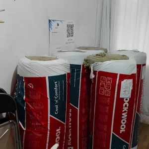  Rockwool Lembaran 50mm Density 60 KG Insulation untuk Insulasi Termal Akustik HVAC dan Proyek Industri Surabaya