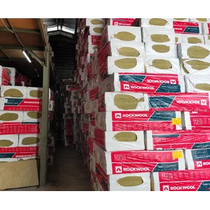  Rockwool Lembaran 50mm Density 60 KG Insulation untuk Insulasi Termal Akustik HVAC dan Proyek Industri Surabaya