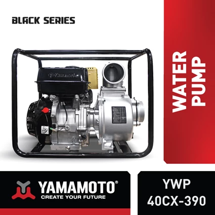 Dari Pompa Air Irigasi Bahan Bakar Bensin YAMAMOTO Black Series YWP 40CX-390 0