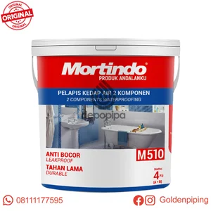 Mortindo M510 Waterproofing 4Kg / Pelapis Kedap Air 2 Komponen