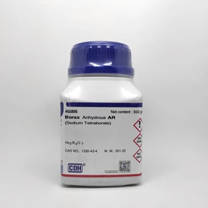 Analytical Grade Chemicals Borax Anhydrous AR 500 Gram