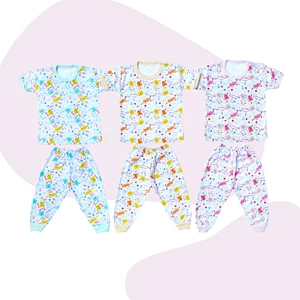Baby Set (Shoulder Buttons) Fiyeli Double Knit Printed (1 Dozen)