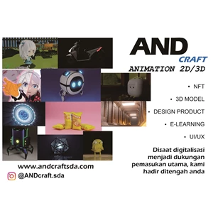 Jasa Desain Animasi 2D dan 3D Produk 