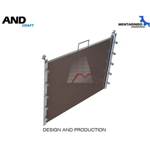 Pintu Penahan Banjir Custom 100x70 cm Baja