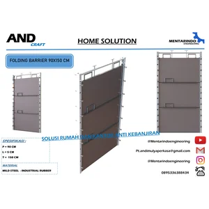 Pintu Anti Banjir Minimalis 90x150 cm Custom