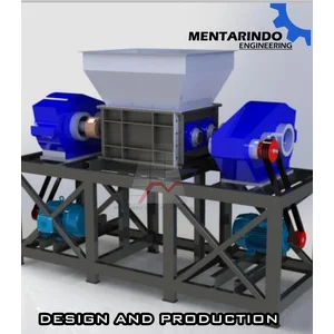200 kgh Plastic Shredder Machine