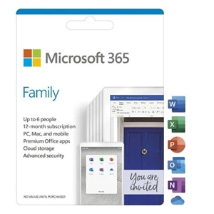 Software Office Microsoft Office 365 Family
