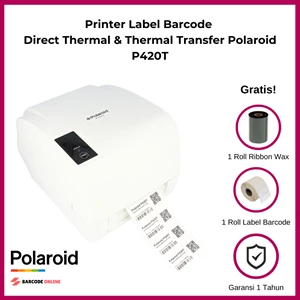 Printer Barcode Direct Thermal & Thermal Transfer P420T