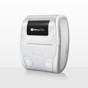 Printer Barcode Tmu-58 Thermal Portable Bluetooth Blueprint 