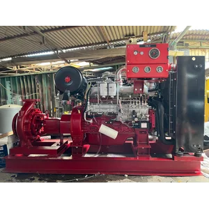  Pompa Pemadam Kebakaran Ebara Diesel Fire Pump Kapasitas 750 Gpm Head 100 Meter