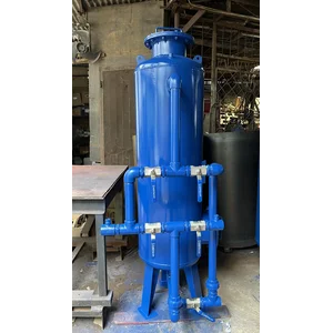 Carbon Filter / filter karbon 6 m3/jam bahan mild steel back wash manual