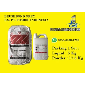 Brushbond Grey (Chemical Contruction Materials) + Pt. Fosroc Indonesia) + Cementitious Waterproofing
