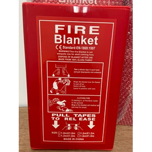 Fire Blanket  Selimut Pemadam Api 1.2m x 1.2m Selimut Pemadam Api Tahan Api Tahan Panas