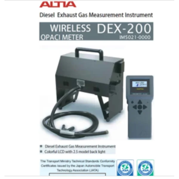 Alat Uji Emisi Diesel Smoke Opaci Meter Altia Japan
