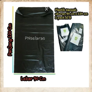 PLASTIK SAM[AH WARNA HITAM 90 X 120 CM