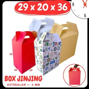BOX JINJING LEBARAN 29 X 20 X 36 CM / 3 MM
