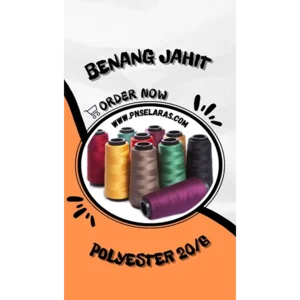 Benang Polyester Jahit Karung Model Cone 20/6