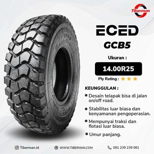Crane / Reach Stacker Tires Eced Gcb5 14.00R25