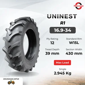 Traktor Tires Uninest R1 16.9-34 12Pr