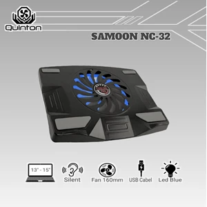 Cooling Pad Laptop Samoon Big Fan Notebook 14-15