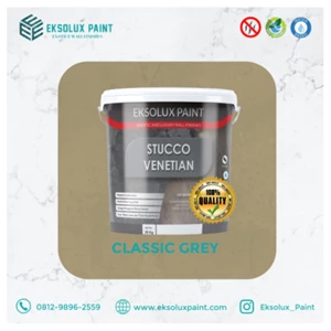 Cement Exposed Stucco Venetian Wall Paint-Classic Gray 20Kg
