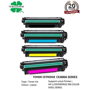 Toner Printer Laserjet Cartridge Ce400a Black