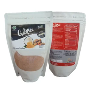 Gula Merah Gulanee Premium Coconut Sugar With Herbs (Curcuma) - 200 Gr