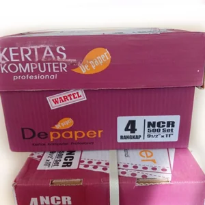 Kertas Continuous Form - De Paper 4 ply Wartel