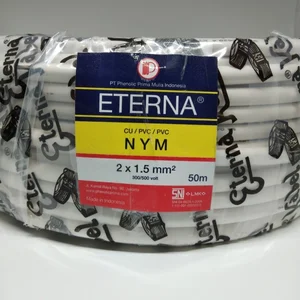 Kabel Listrik NYM 2 x 1.5 mm - Eterna