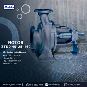 Centrifugal Pump Rotor ZTND 40-25-160 for Hot Oil Industry