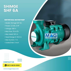 Pompa Horizontal Multistage Shimge SHF 6A