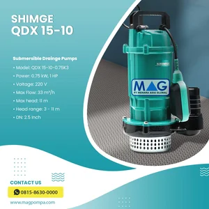 Pompa Irigasi Shimge QDX 15-10-0.75K3