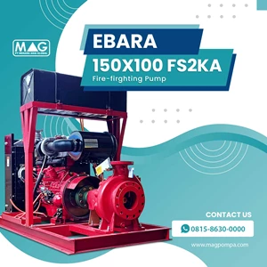 Ebara Fire Pump 150x100 FS2KA