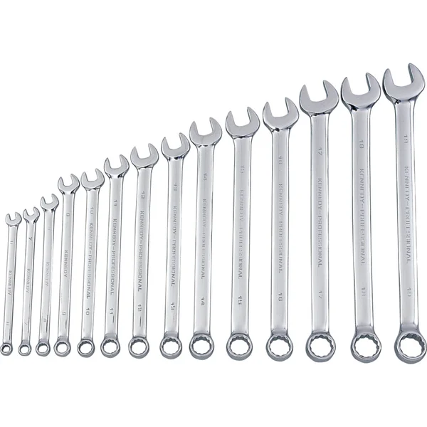 Kennedy-Pro Metric Combination Spanner Set 6-19mm 14 PCS KEN5823960K