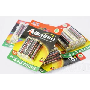 Aaa Abc Alkaline Battery Pack 6 Pcs / A3 / Battery