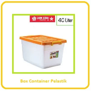Keranjang Plastik Box Container 40 L (per buah)