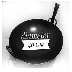 Wajan Diameter 40 Cm anti Lengket (per buah)