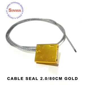  Segel kawat ukuran 2.0 / 80cm gold