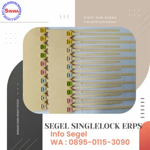 Security seal / segel pengaman / segel plastik / segel cargo ERPS 25 cm