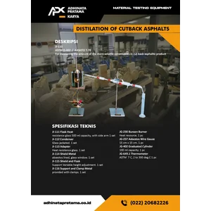 Distilation Of Cutback Asphalts 1 Set