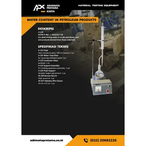 Water Content In Petroleum Product