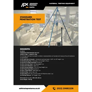 Standard Penetration Test Set Js-130 A