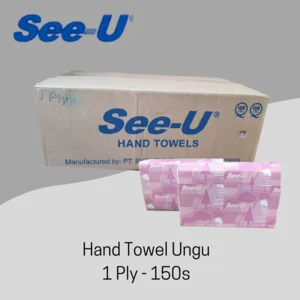 Tisu Toilet Wastafel See U Hand Towel Ungu